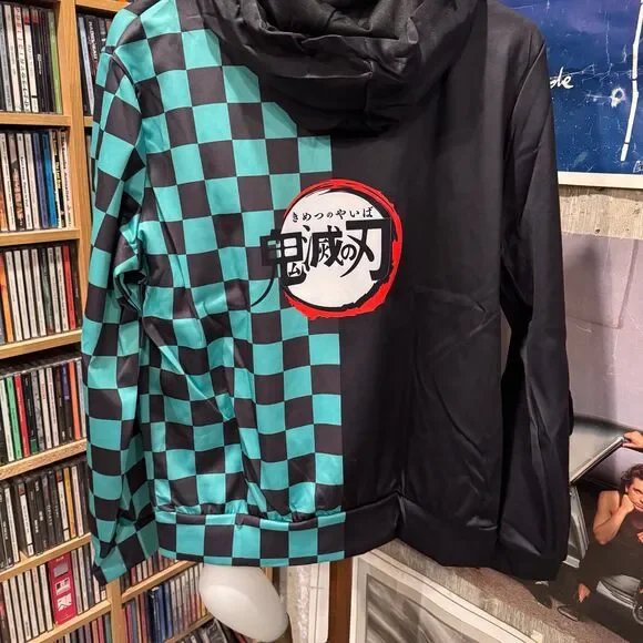 Demon Slayer - Tanjiro Hoodie NWOT Size Small - Picture 2 of 3